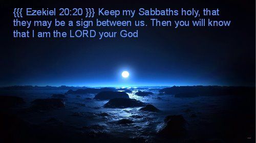 keep the sabbath holy