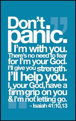 Don't panic