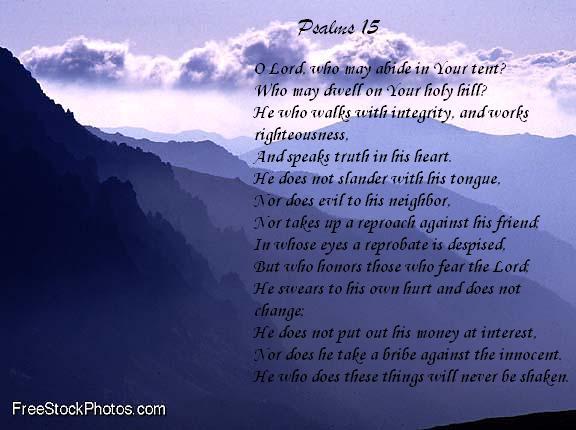 psalm 15