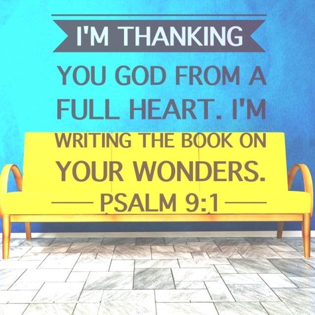 psalm 9 grateful