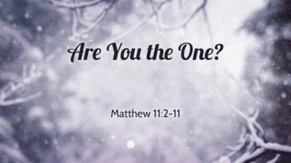 Matthew 11 the One