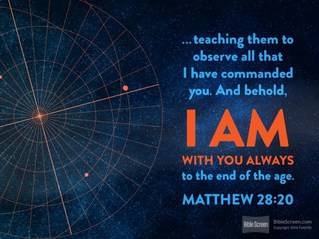 Matthew 28 with us