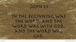 John 1 beginning
