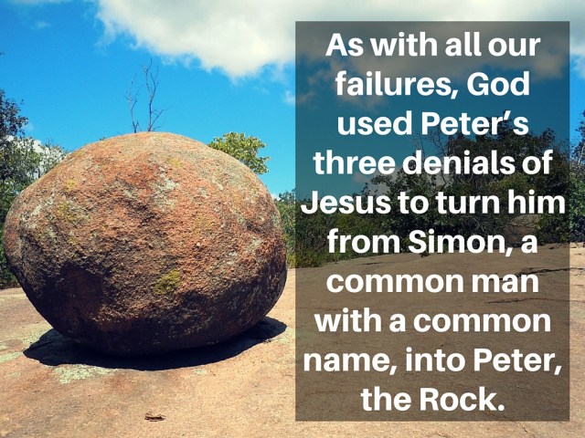 Luke 22 Peter the rock