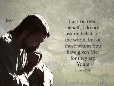 John 17 prayer of Jesus