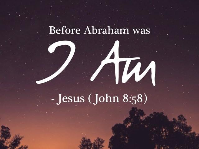 John 8 I AM
