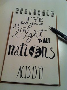 Acts 13 light to the nations