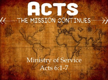 Acts 6 serve