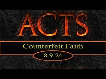 Acts 8 not truth