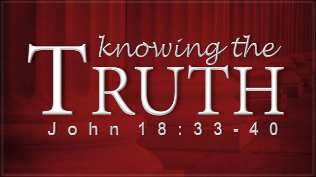 john 18 truth