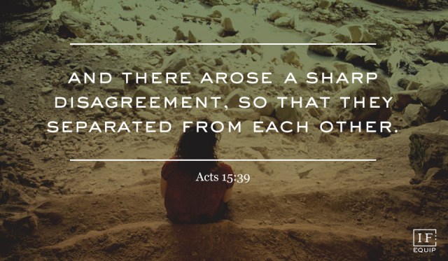 Acts 15 disagree