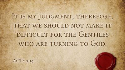 Acts 15 gentiles