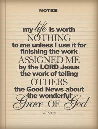 Acts 20 grace of God