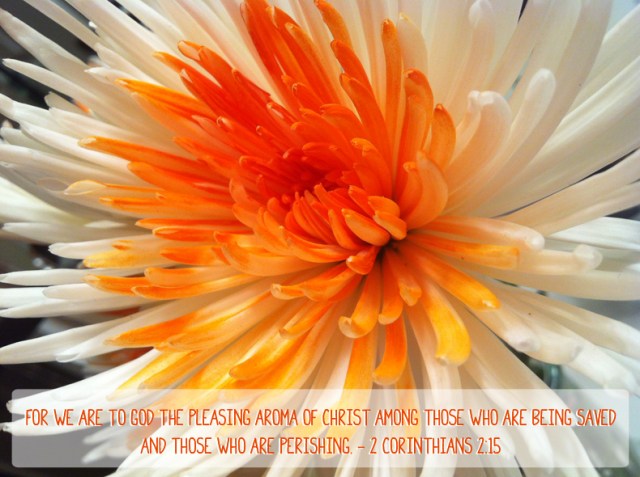 2 Corinthians 2 fragrance of Christ