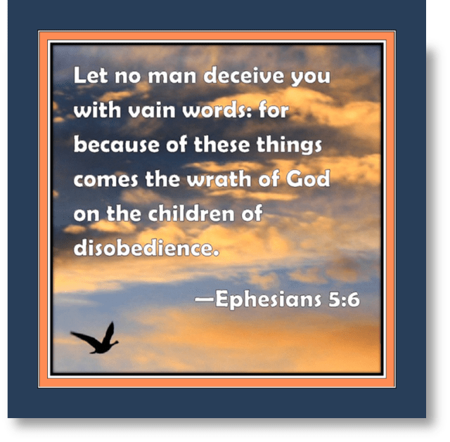 Ephesians 5 let no man