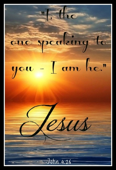 John 4 I am He