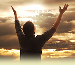 1 Timothy 2 pray with open hands