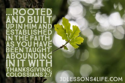 Colossians 2 Christ in us