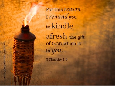 2 Timothy 1 rekindle the fire