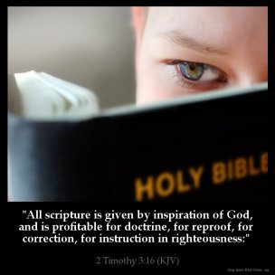 2 Timothy 3 God breathed