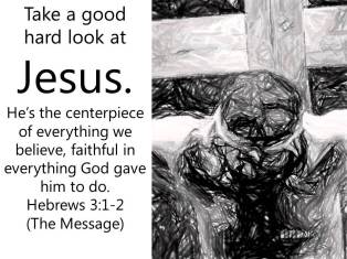 Hebrews 3 centerpiece