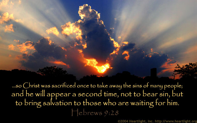 Hebrews 9 sacrifice