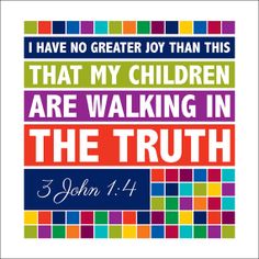 3 John walk in Truth
