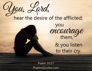 Psalm 10 God hears