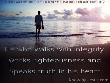 Psalm 15 truth
