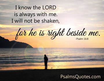 Psalm 16 God is with me