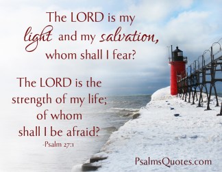 Psalm 27 no fear