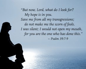 Psalm 39 save me