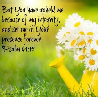 Psalm 41 integrity