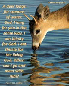 Psalm 42 longs for you