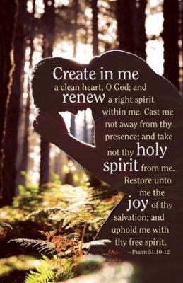 Psalm 51 create in me