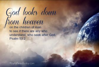 Psalm 53 God looks down
