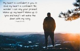 Psalm 57 wake up