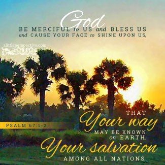 Psalm 67 marked by grace