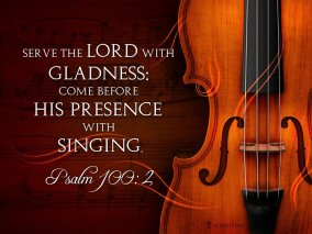 Psalm 100 singing