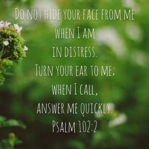 Psalm 102 2