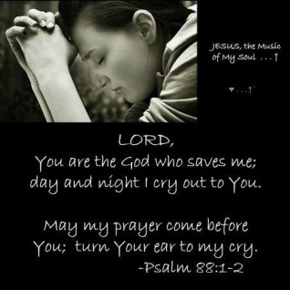 Psalm 88 prayer