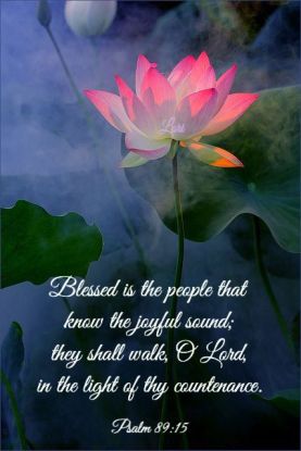 Psalm 89 blessed who know