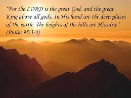 Psalm 95 God owns it all