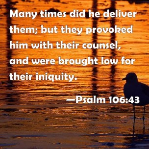 Psalm 106 43