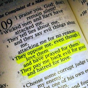 psalm 109 evil payback