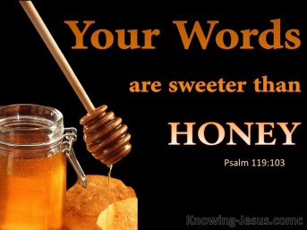 psalm 119 103 honey