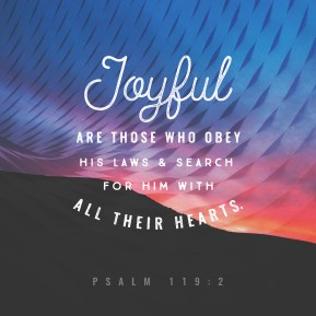 psalm 119 joyful