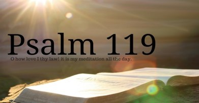 psalm 119 love of word