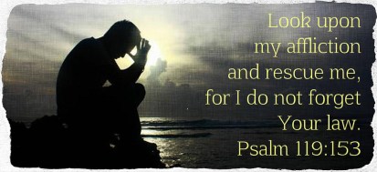 Psalm 119 153 look