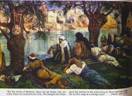 Psalm 137 by the river